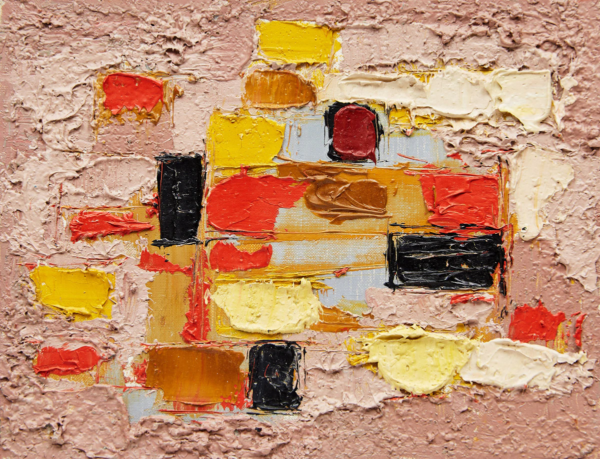 Paul-Vanier Beaulieu, Sans titre, oil on canvas