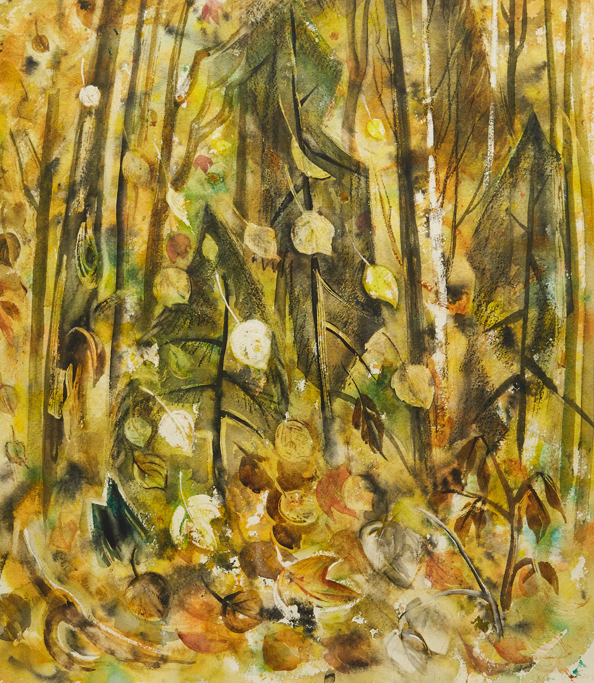 Doris Jean McCarthy, Haliburton Highlands, watercolour on paper