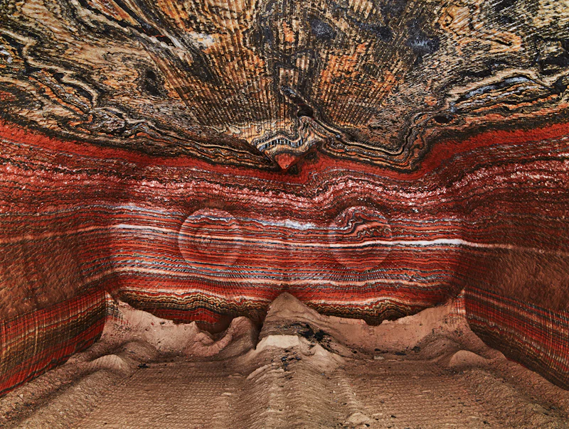Uralkali Potash Mine #8, Berezniki, Russia 2017 by Edward Burtynsky