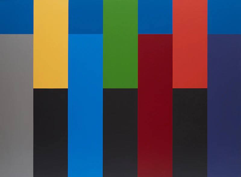 Colour Bars #6 by Clive D’Oliveira