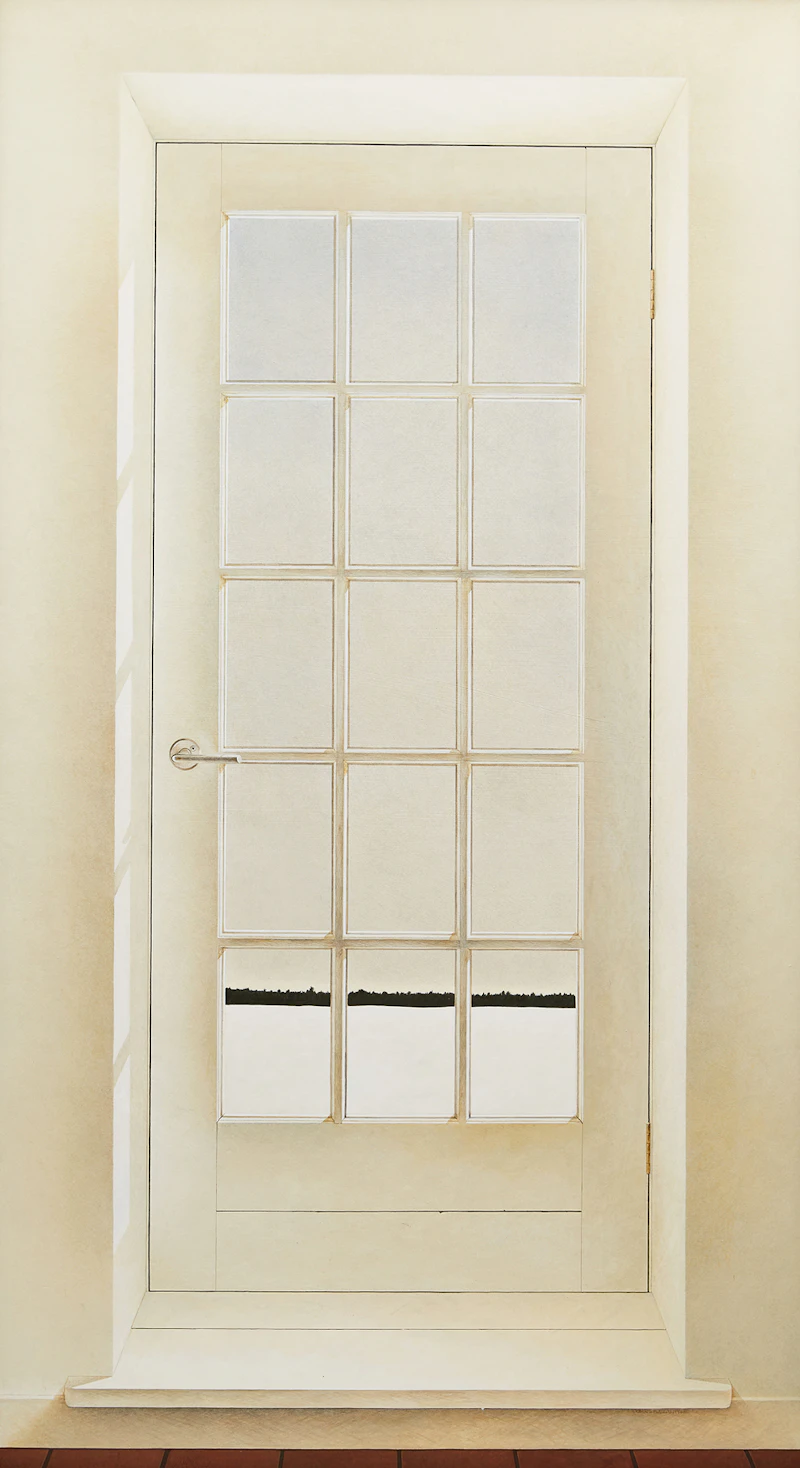 John Ballantyne, Ground Hog Day, acrylic on board