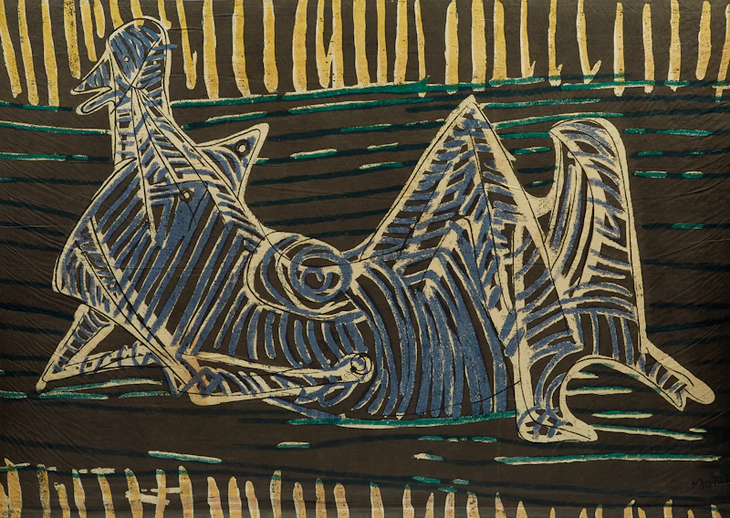 Reclining Figure. 1949 (TEX 21.1:S2) by Henry Moore