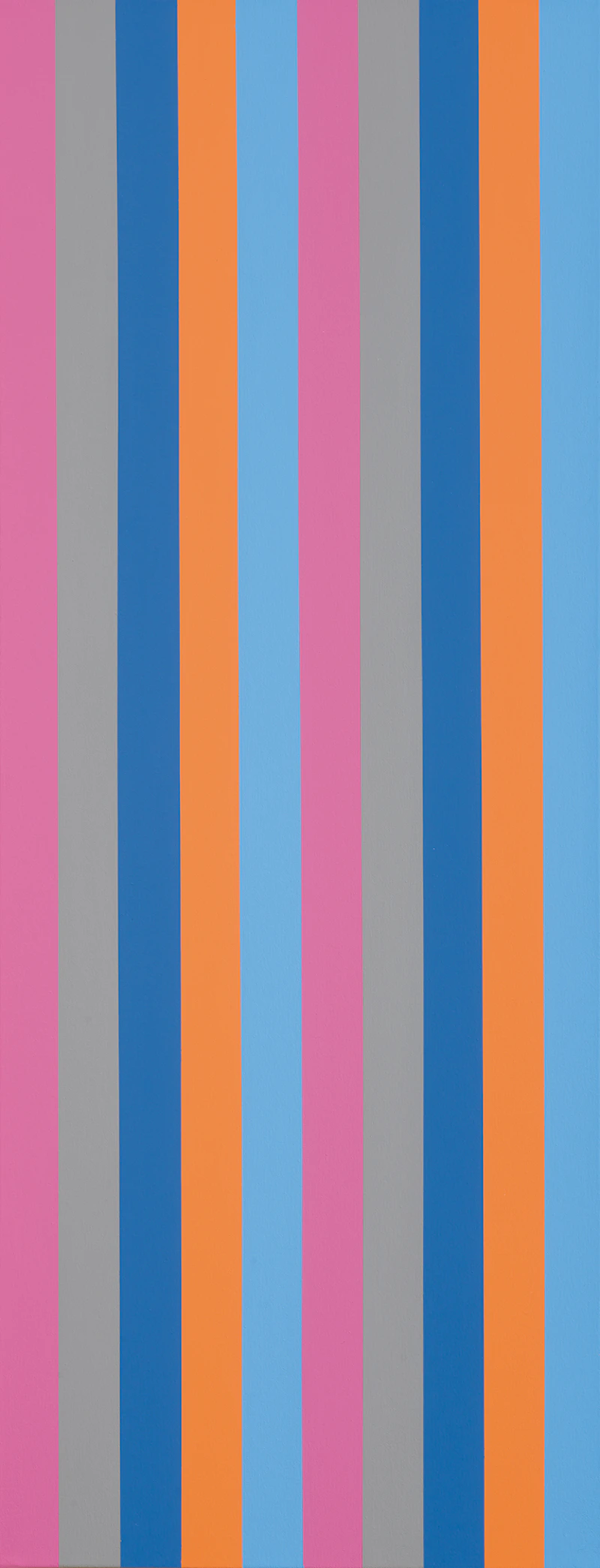 Bi-sériel rose, 1968 by Guido Molinari
