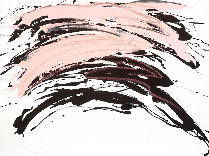 Jacques Hurtubise, Splash Sept Cinq Zero , oil on canvas
