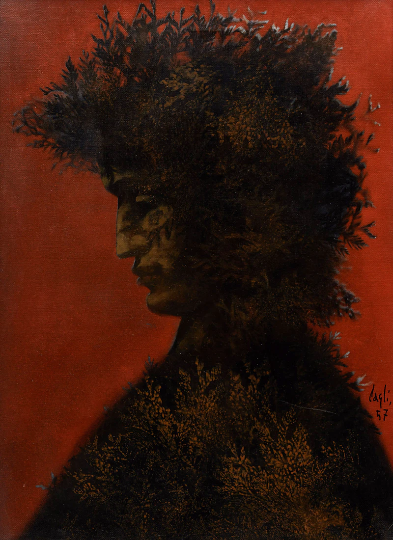 Figure in Profile by Corrado Cagli