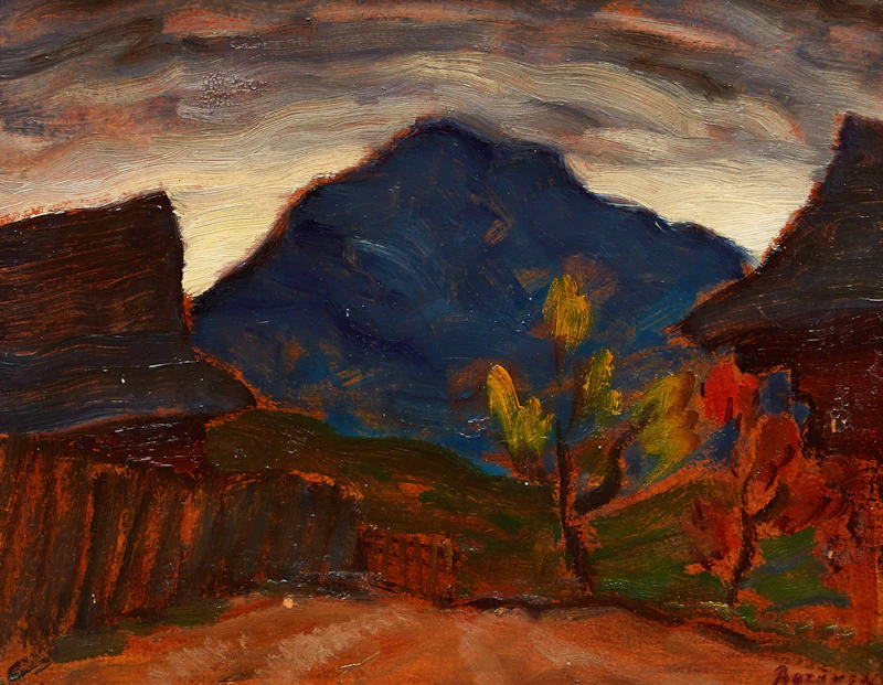 Pochmurna Jesen (Cloudy Autumn) by Miloš Alexander Bazovsky