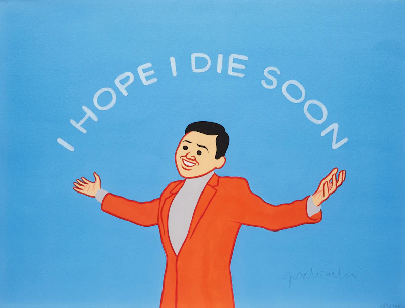 I HOPE I DIE SOON by Joan Cornellà