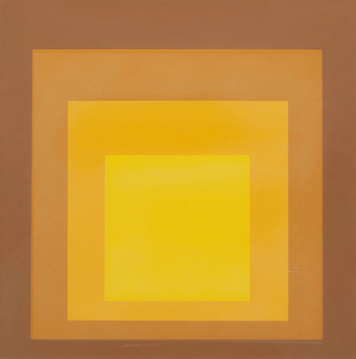 Josef Albers, Untitled (from Hommage au carré) (Danilowitz 160.2), colour screenprint, 1964
