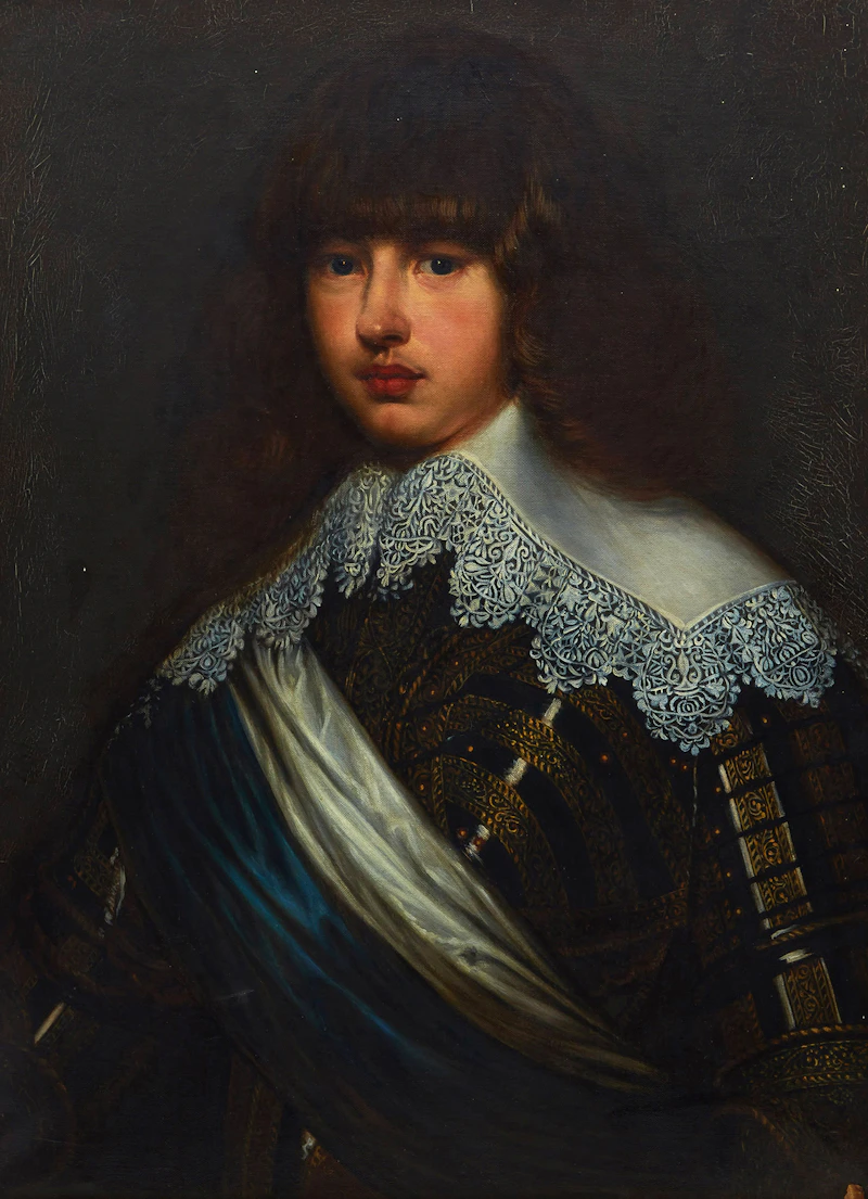 Portrait of Prince Waldemar Christian of Denmark in Armour by Justus Sustermans (After)