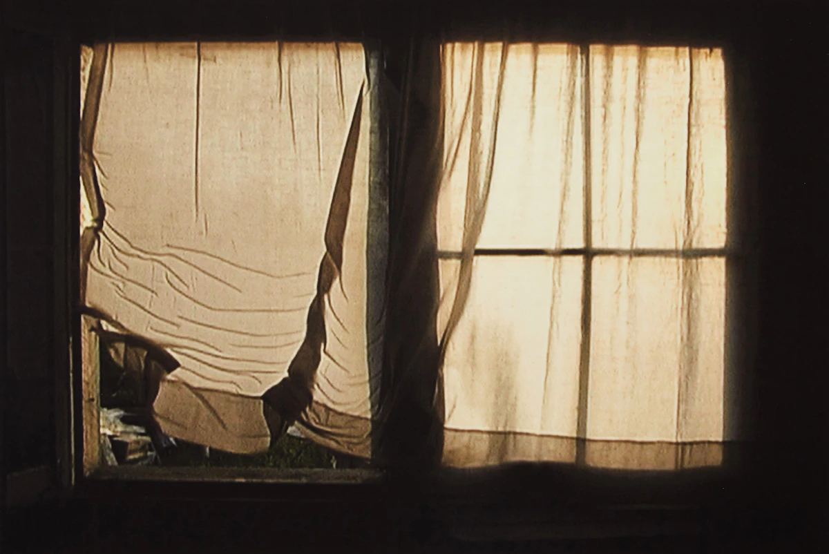 Michael James Aleck Snow, Solar Breath (Northern Caryatids), still from video installation, archival inkjet print, 2002