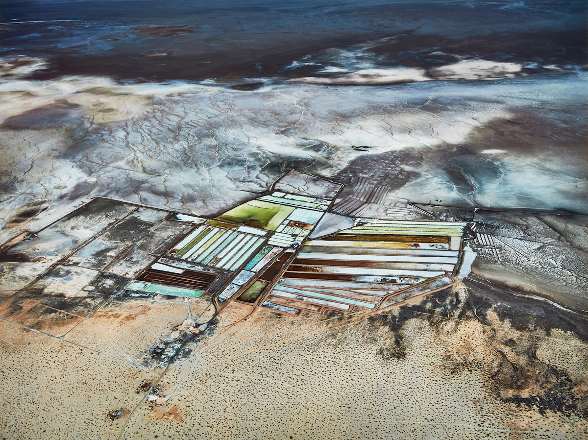 Edward Burtynsky, Colorado River Delta #15, Salinas, Baja, Mexico, 2012 , digital print, 2015