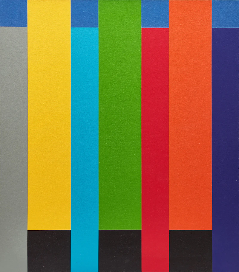 Colour Bars B #12 by Clive D’Oliveira