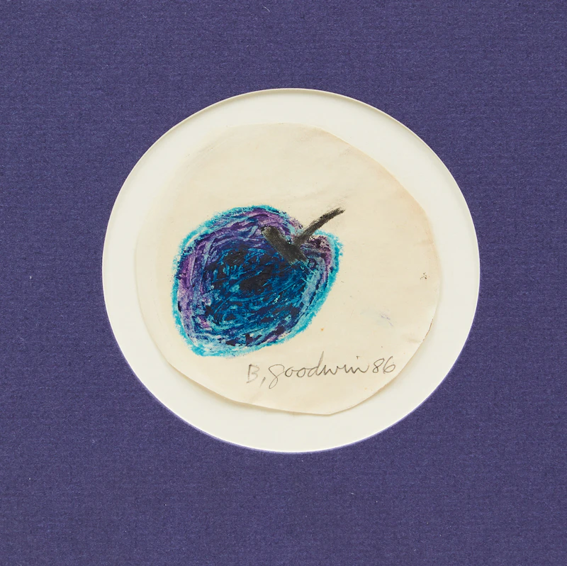 Untitled (plum) by Betty Roodish Goodwin