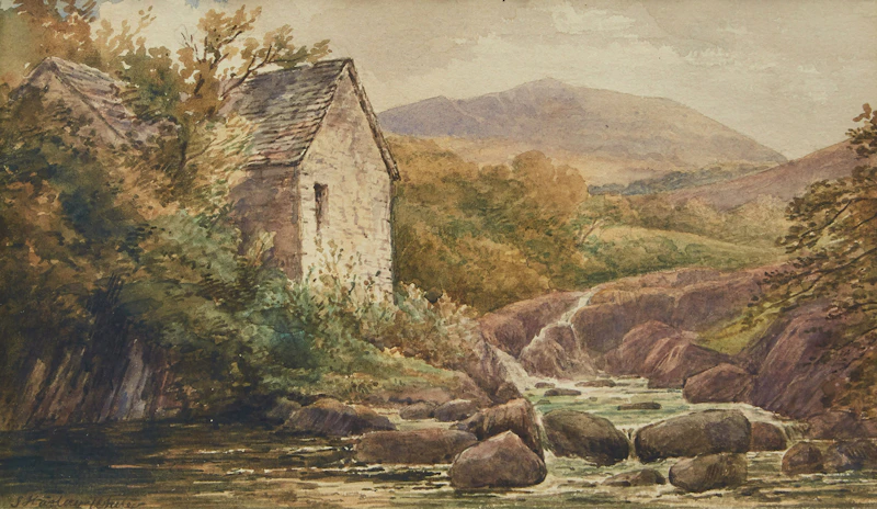 Untitled Landscape by George Harlow White
