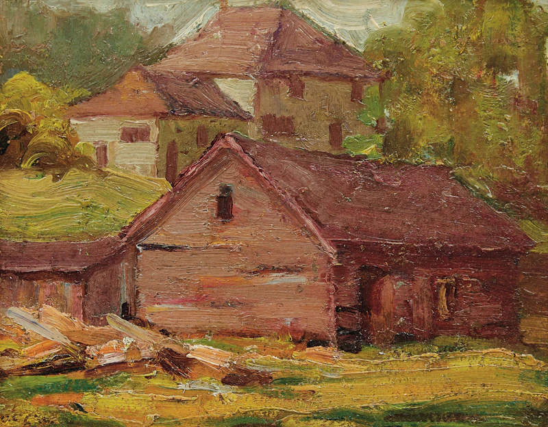 Rural Houses by John William Beatty