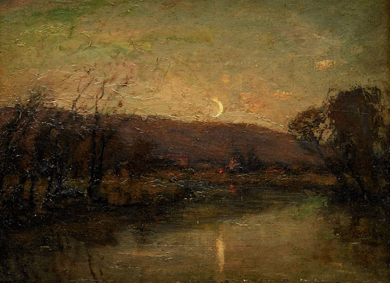 Young Moon  by James Henderson