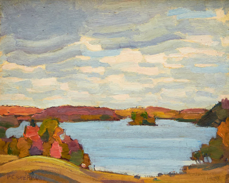 Four Mile Lake, Haliburton by Peter Clapham Sheppard