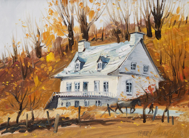 Landscape with House by Terry Tomalty
