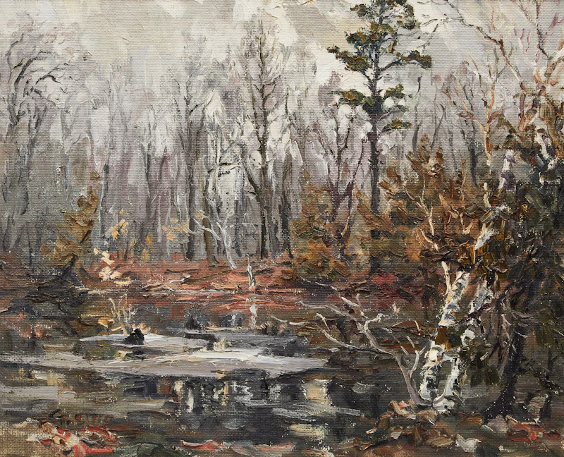 7.5 Miles East of Bobcaygeon (End of Lake) by Guttorn Otto