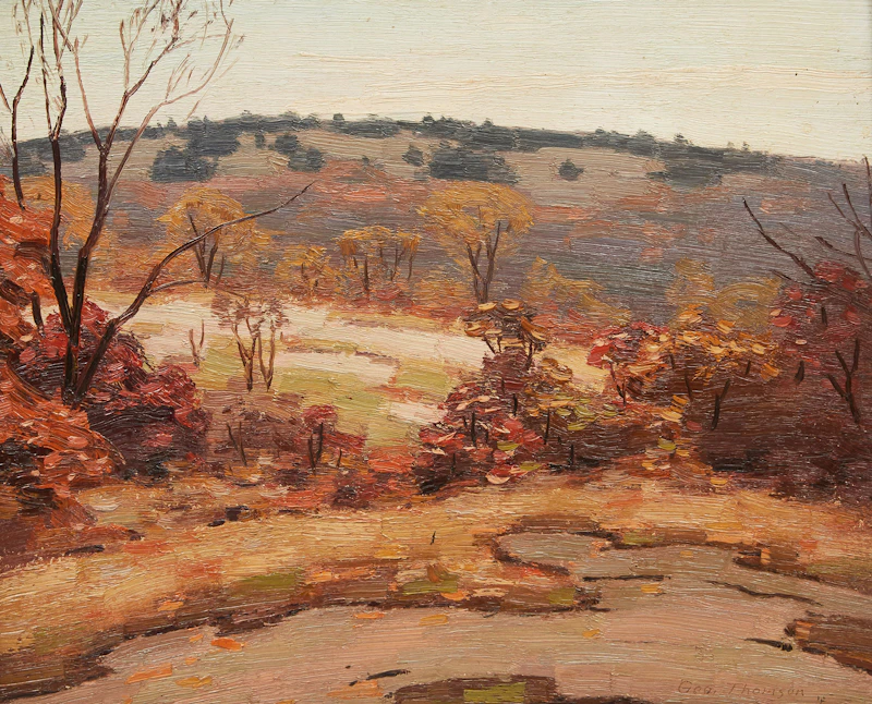 Autumn at Milford Bay by George Thomson