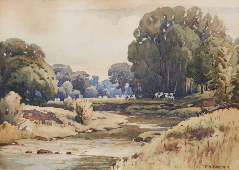 A Bend on the Don by Frederick Henry Brigden