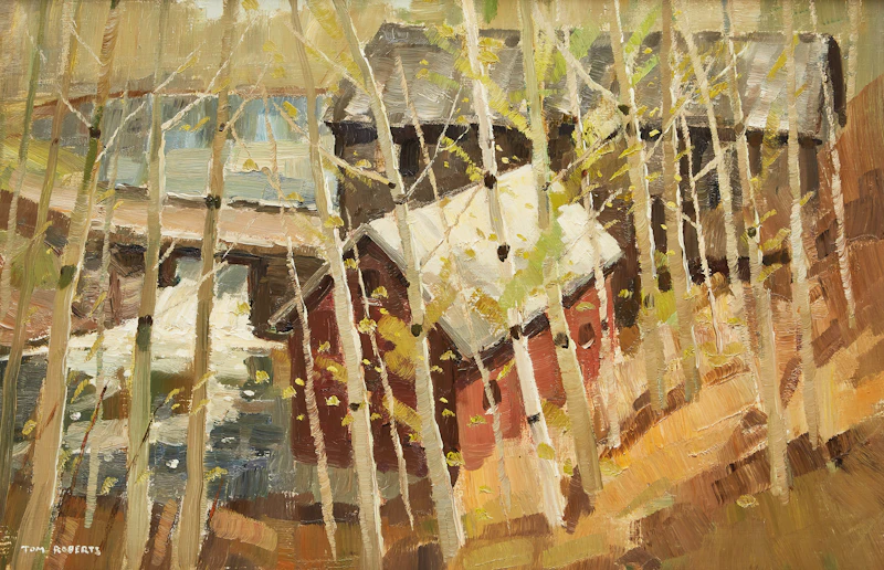 Epeonga Mill in Spring by Thomas Keith Roberts