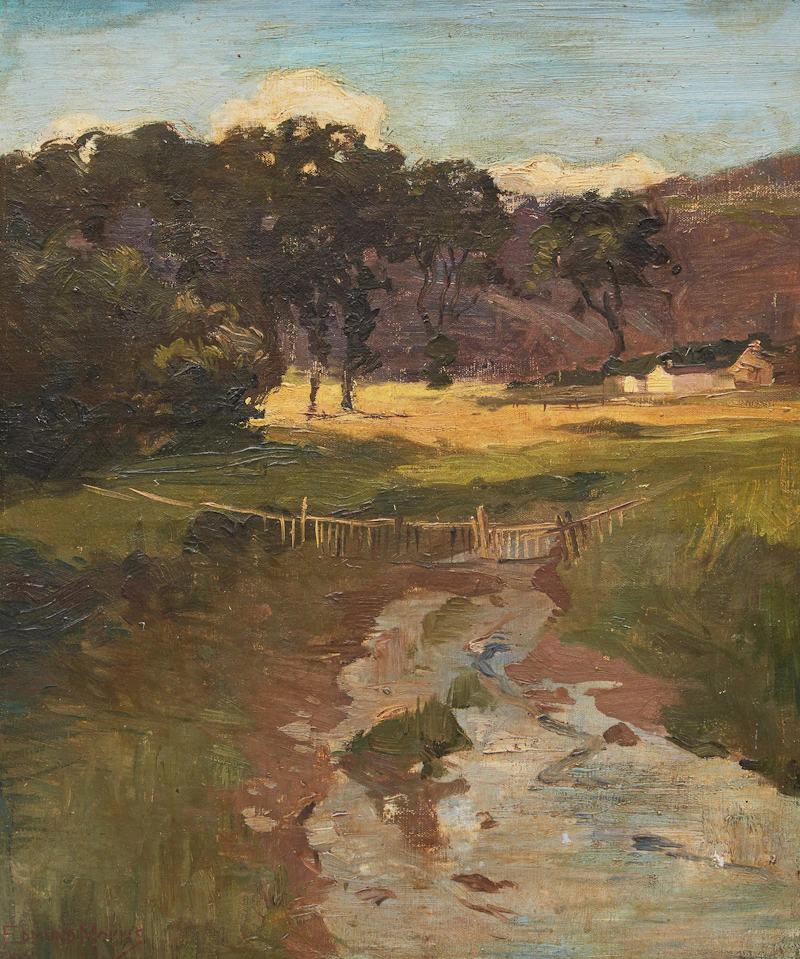 Untitled Landscape by Edmund Montague Morris