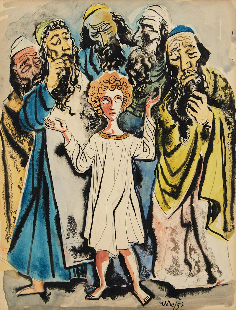 Untitled (The Gathering) by William Hodd McElcheran