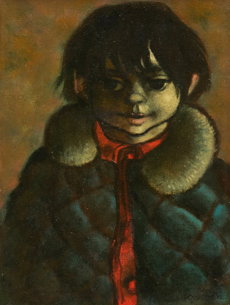 Quilted Coat by William Arthur Winter