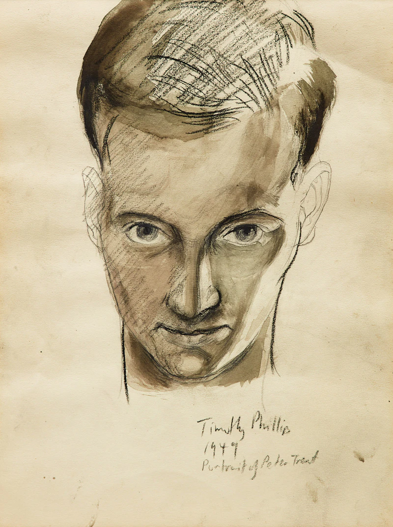 Portrait of Peter Trent by Timothy J. Phillips