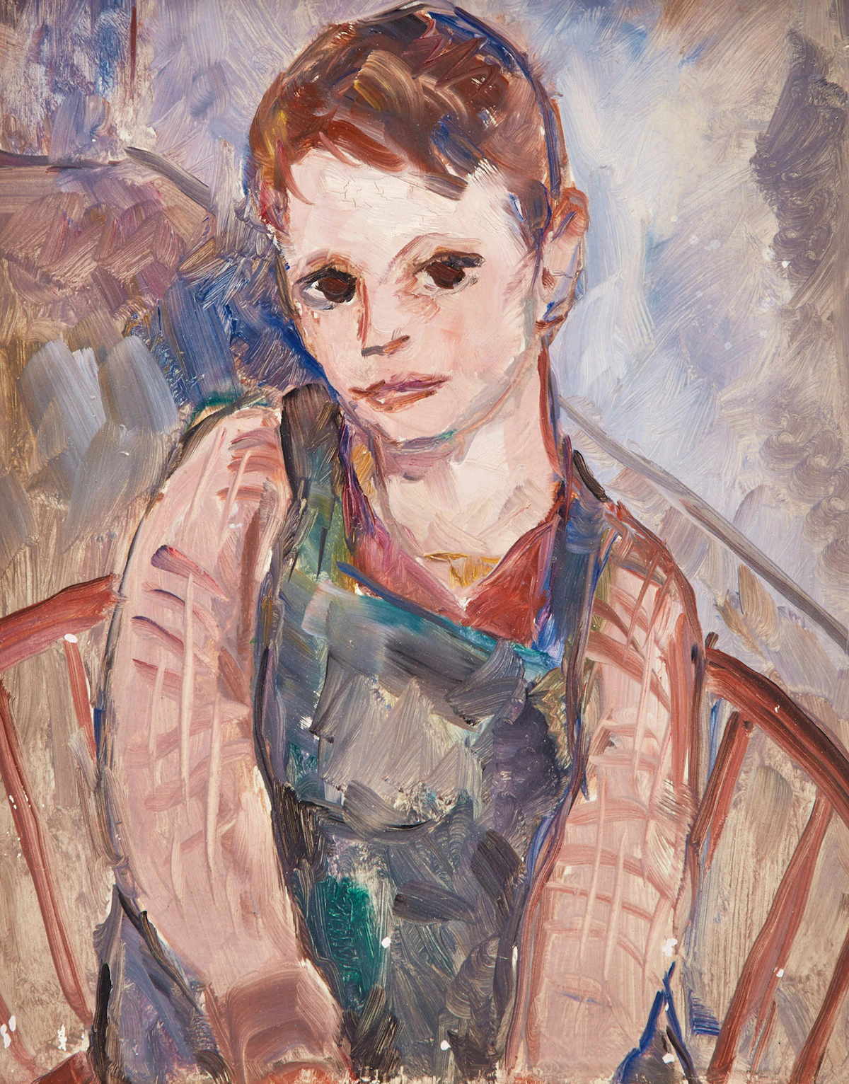Marjorie (Jori) Smith, The Little Boy Who Didn’t Like Ice Cream, oil on board, 1938