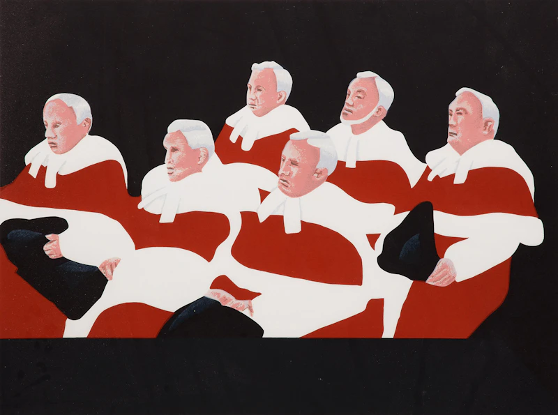 The Supremes by Charles Pachter