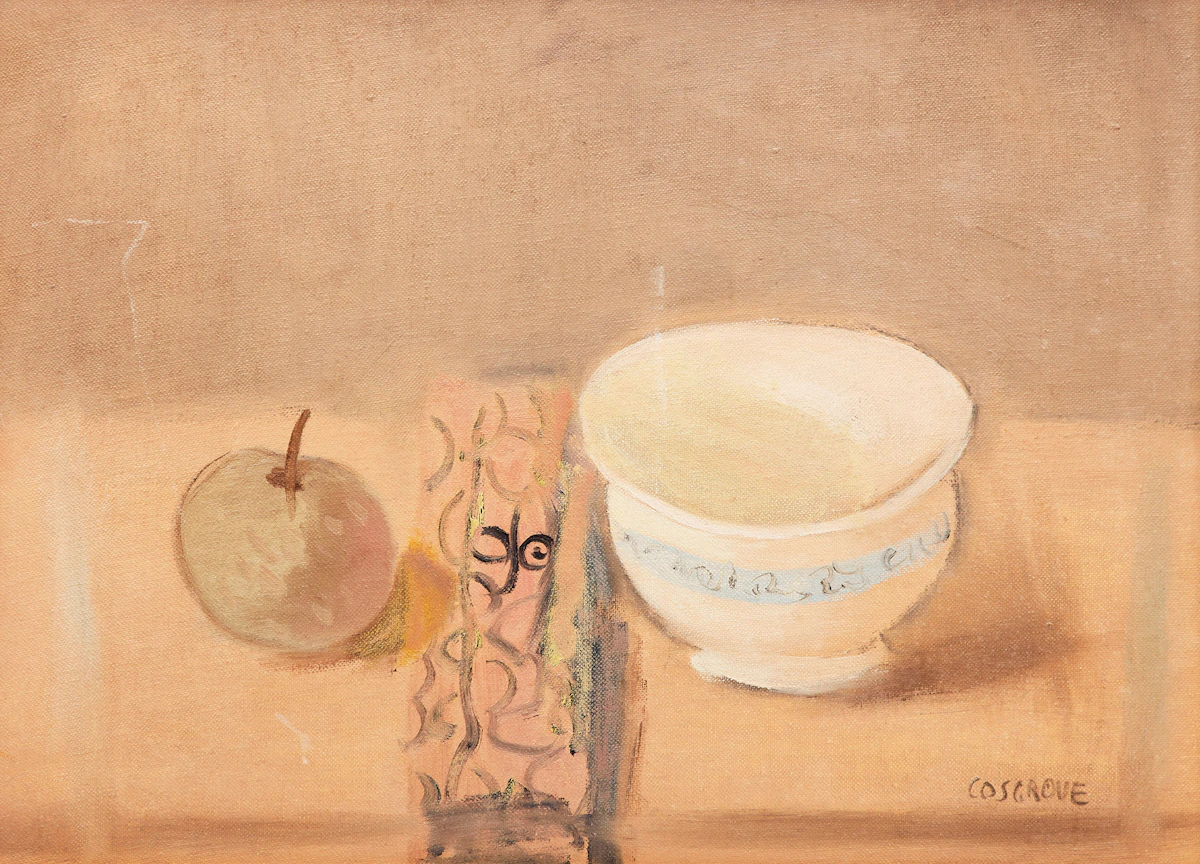 Stanley Morel Cosgrove, Still Life, oil on canvas board