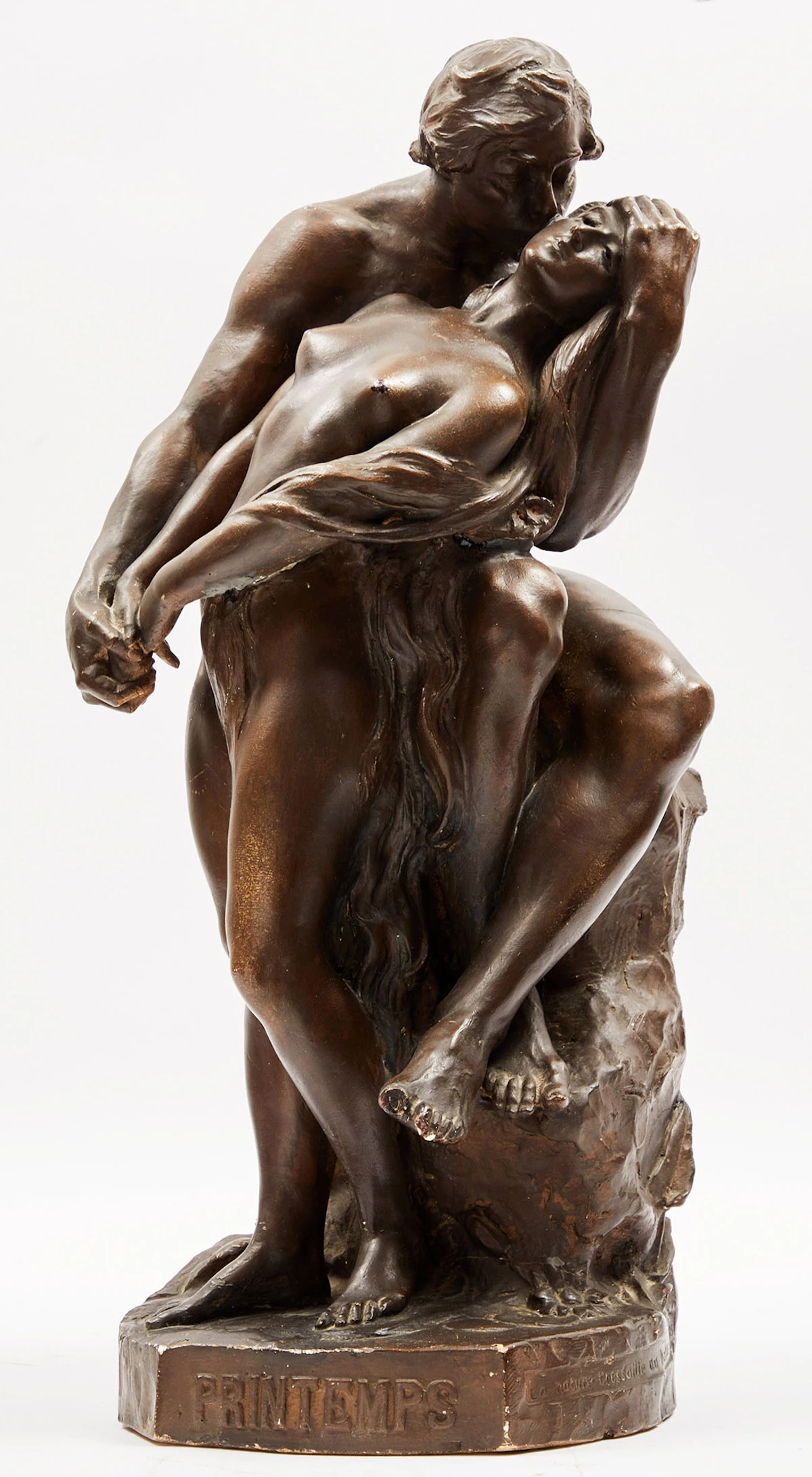 Louis-Philippe Hebert, Printemps, painted plaster, 1909