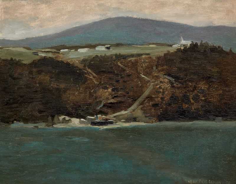 Beaupré from Île d'Orléans by Jean Paul Lemieux