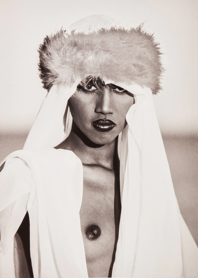 Figure in a Fur Turban by Yuri Dojc
