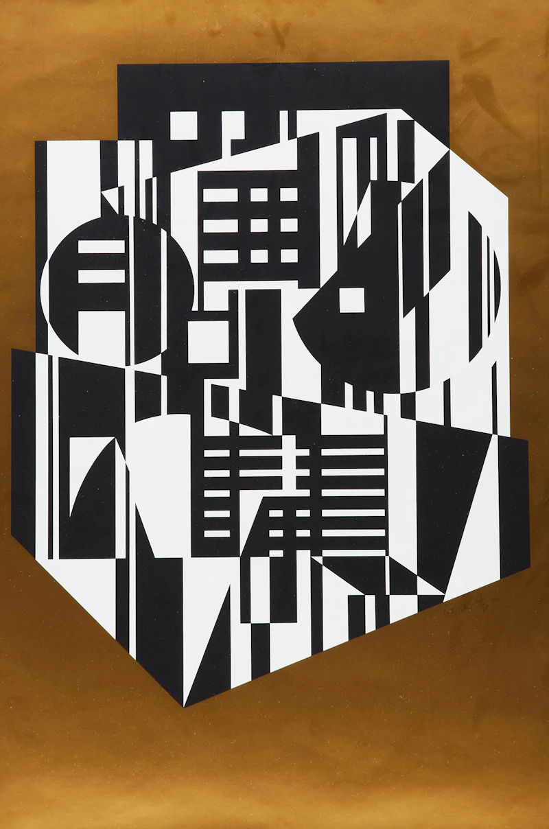Untitled (from Melodies) by Victor Vasarely