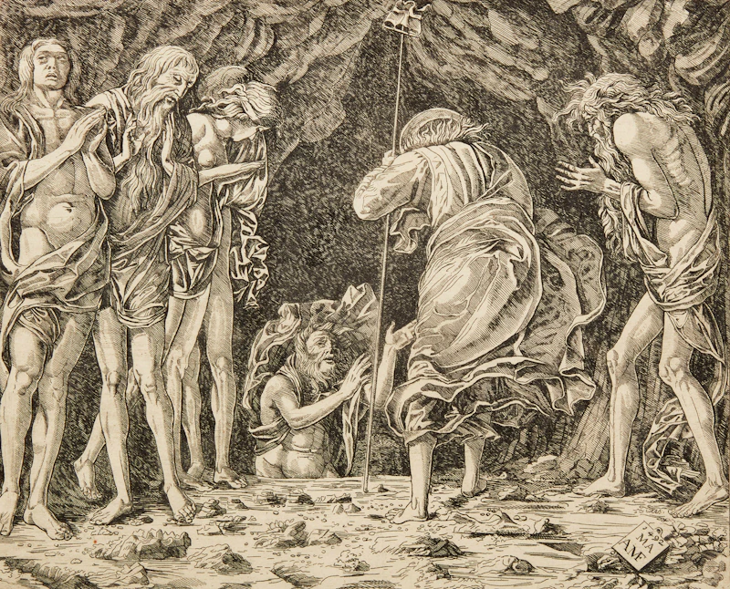 Christ's Descent into Hell by Andrea Mantegna (After)