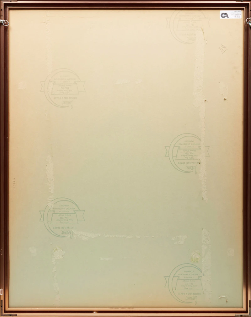 Ilya Bolotowsky, Untitled (Red Diamond), colour silkscreen - view 3