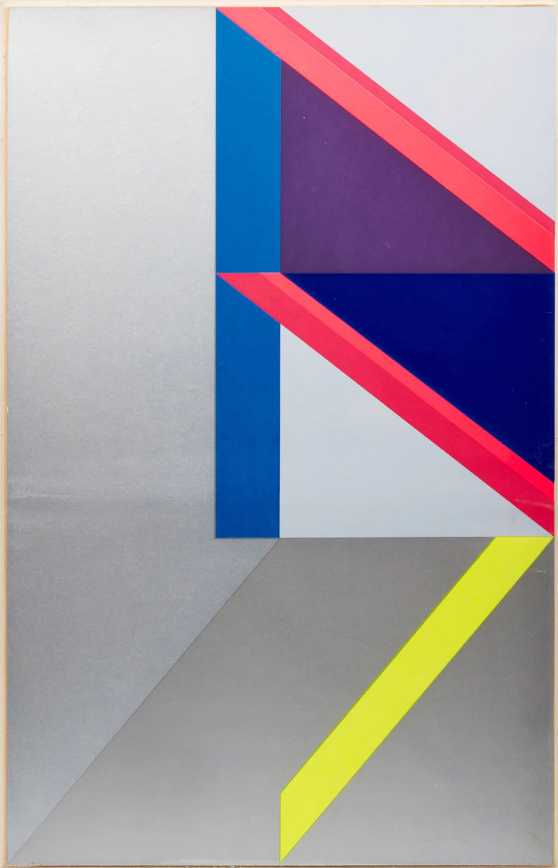 Bodo Pfeifer, Untitled, colour serigraph - view 2