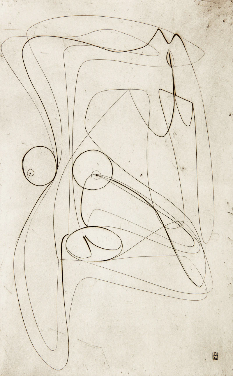 Le chas de l’aiguille by Stanley William Hayter