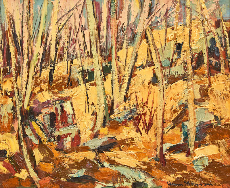 Fall Landscape by Henri Leopold Masson