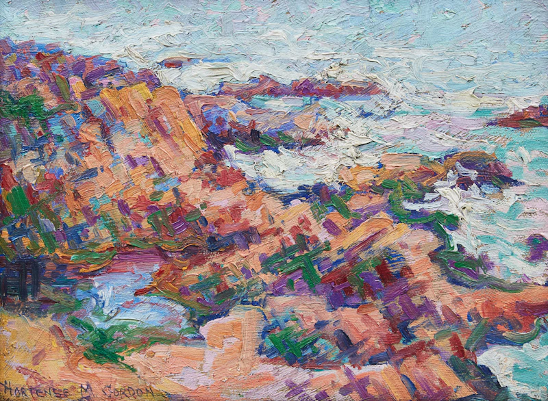 Untitled (Crashing Waves) by Hortense Mattice Gordon