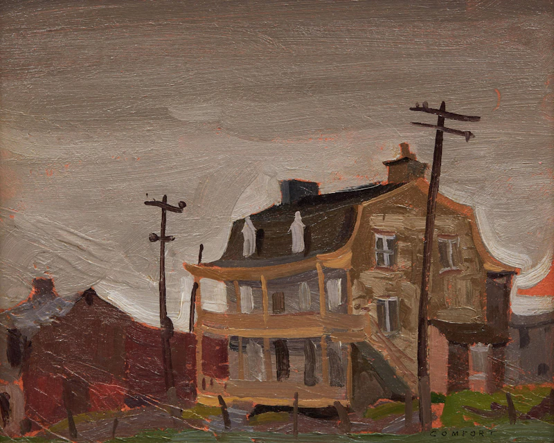 House at Gifford, P.Q. by Charles Fraser Comfort