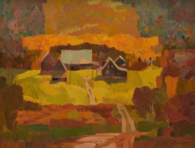 Deep in the Hills of Barry’s Bay; Memories of Youth - Spring, Kimberley by Donald Mackay Houstoun