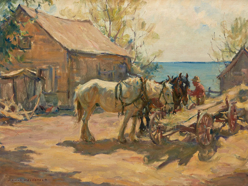 Ontario Farm by Manly Edward MacDonald