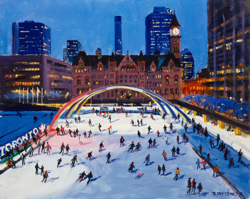 Toronto, Nathan Phillips Park by Terry Tomalty