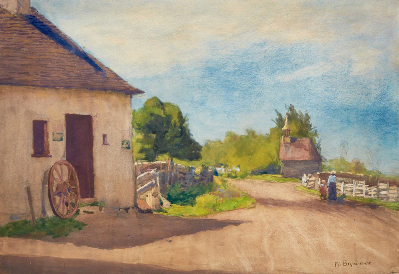 Mother & Child Rural Quebec by William Brymner