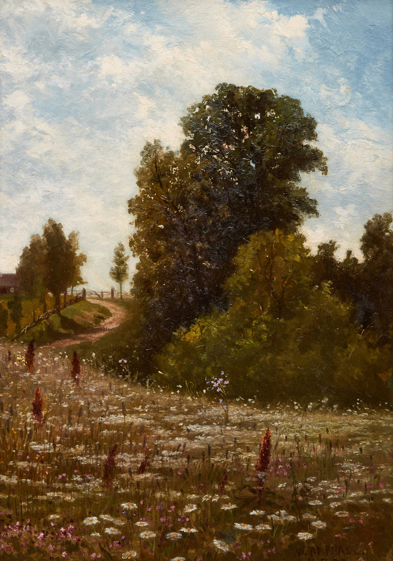 Road to the Farm by William Raphael