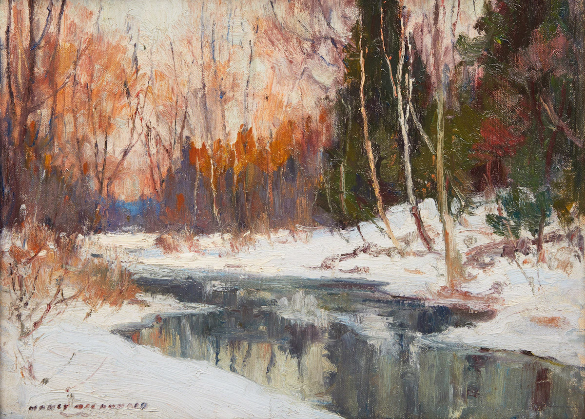 Manly Edward MacDonald, Upper Don, oil on board